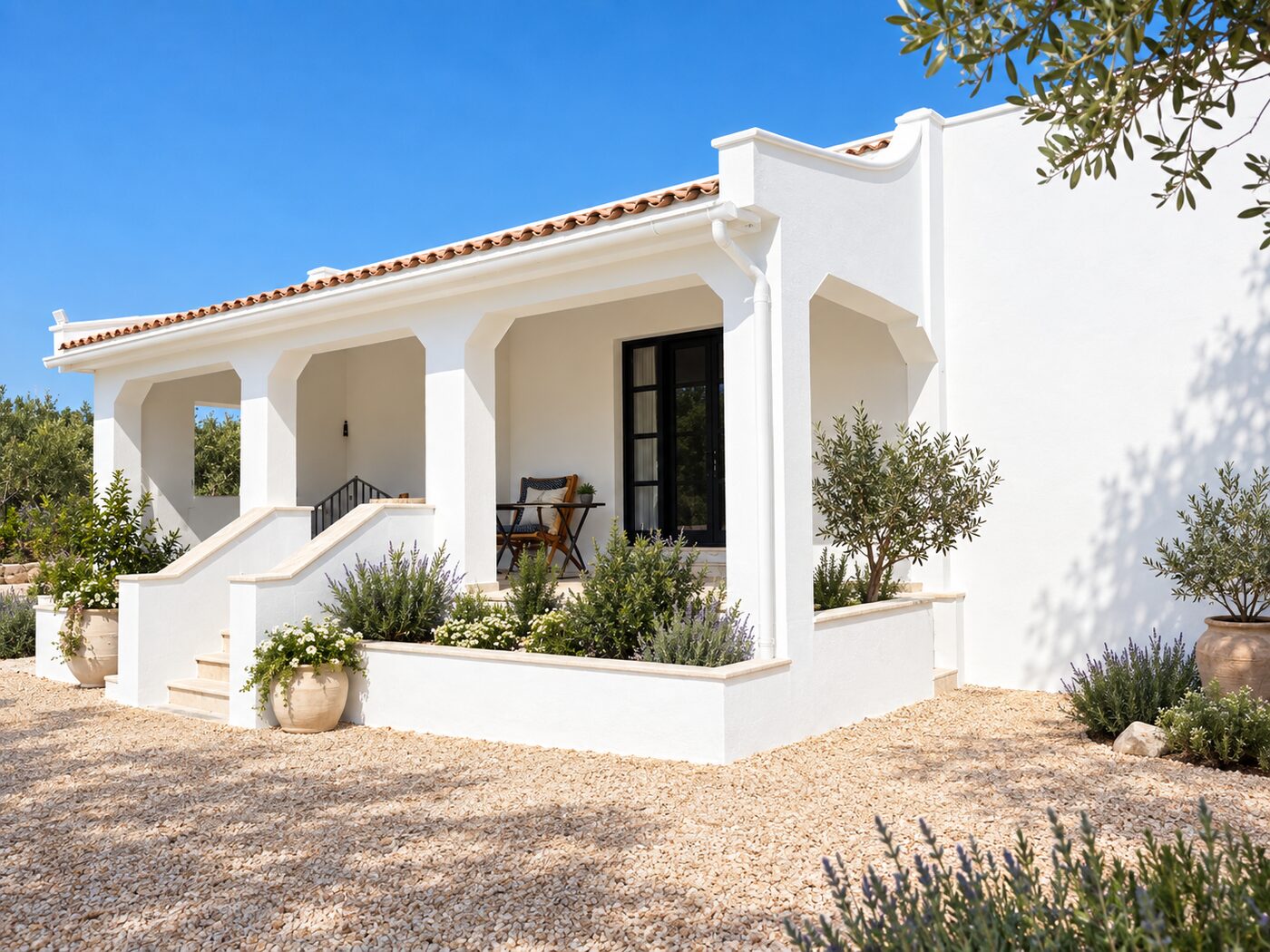 The finished farmhouse, Ostuni, Puglia